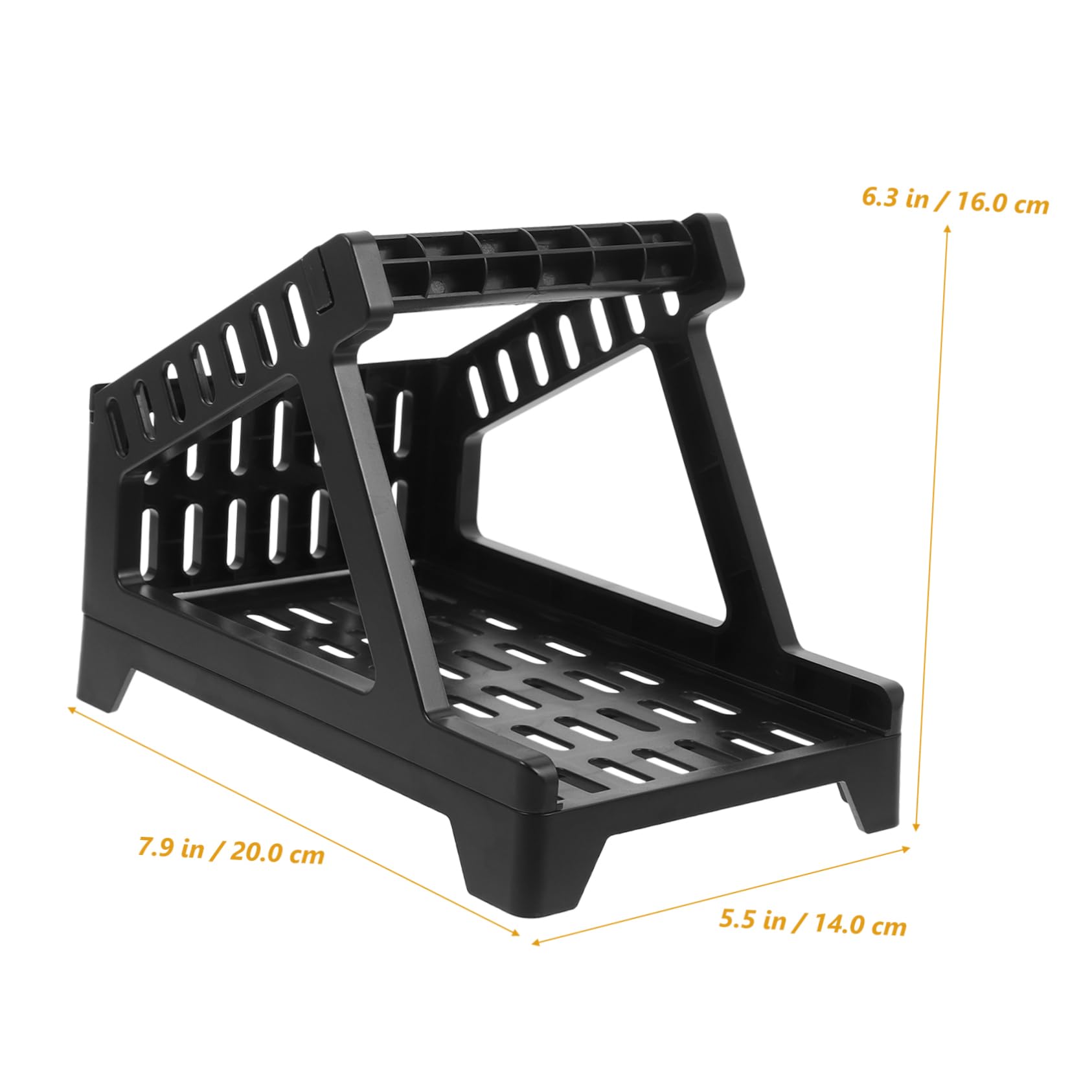 Operitacx 5pezzi Portarotolo Etichette Professionale Plastica Supporto Per Etichette Termiche Da Scrivania Design Pratico Per Ufficio e Negozio Facile Installazione e Risparmio Di Spazio