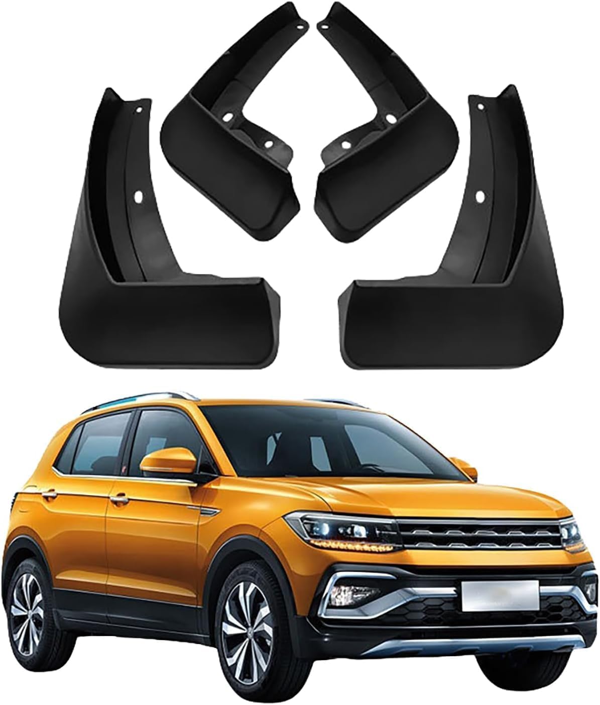 NYSLDSCO Mud Flaps for Volkswagen T-Cross 2019-2020