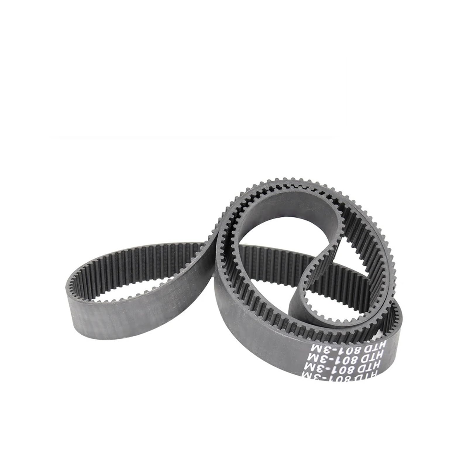 Correa dentada HTD 792 de goma con ancho de 10 mm para polea de aluminio 7