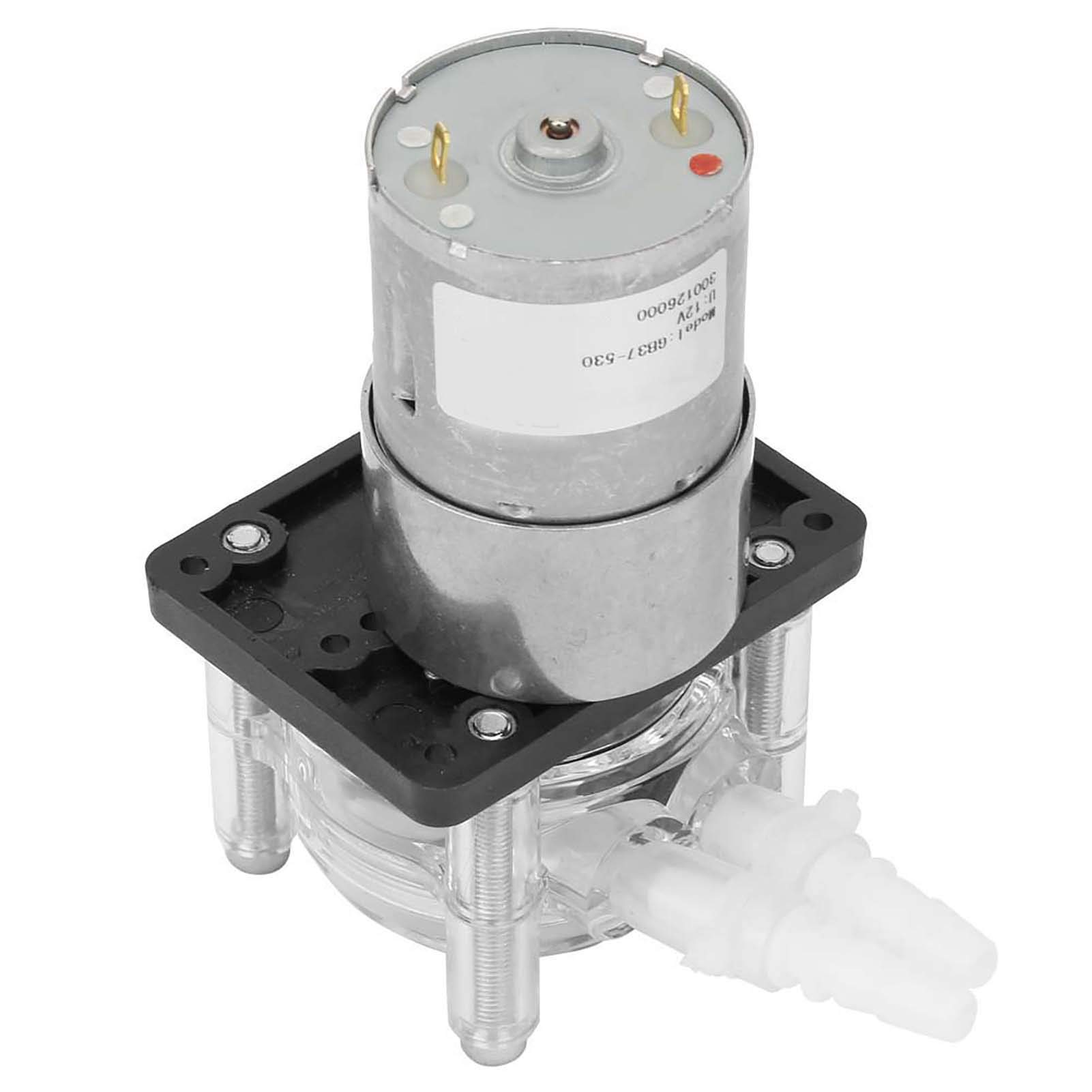 Große Durchfluss Peristaltische Pumpe Dosierung Vakuum Starker Saugpumpe DC12V -Motor für das Heimlabor -Experiment
