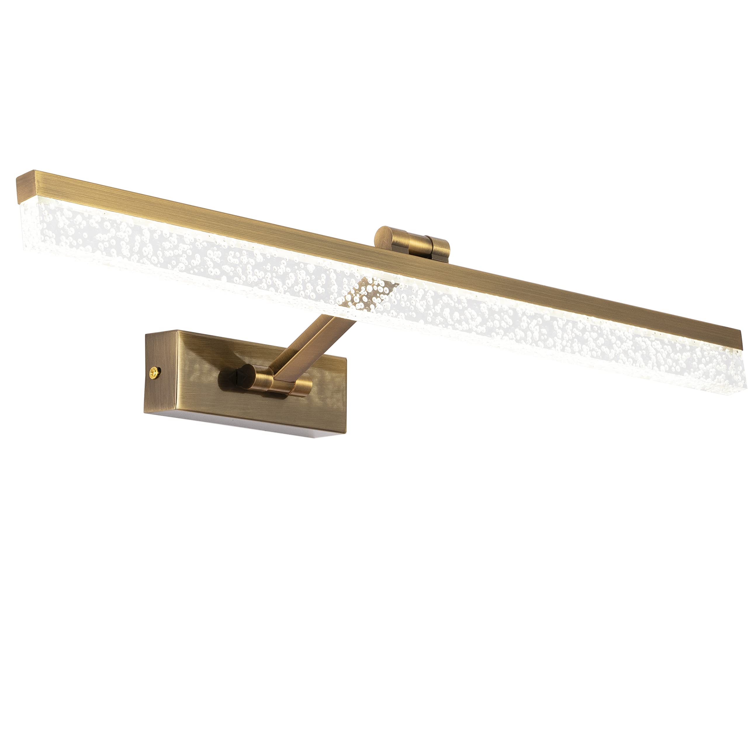 Buy LOCLGPM Modern Adjustable Rotatable 270 Degree Brass Gold LED