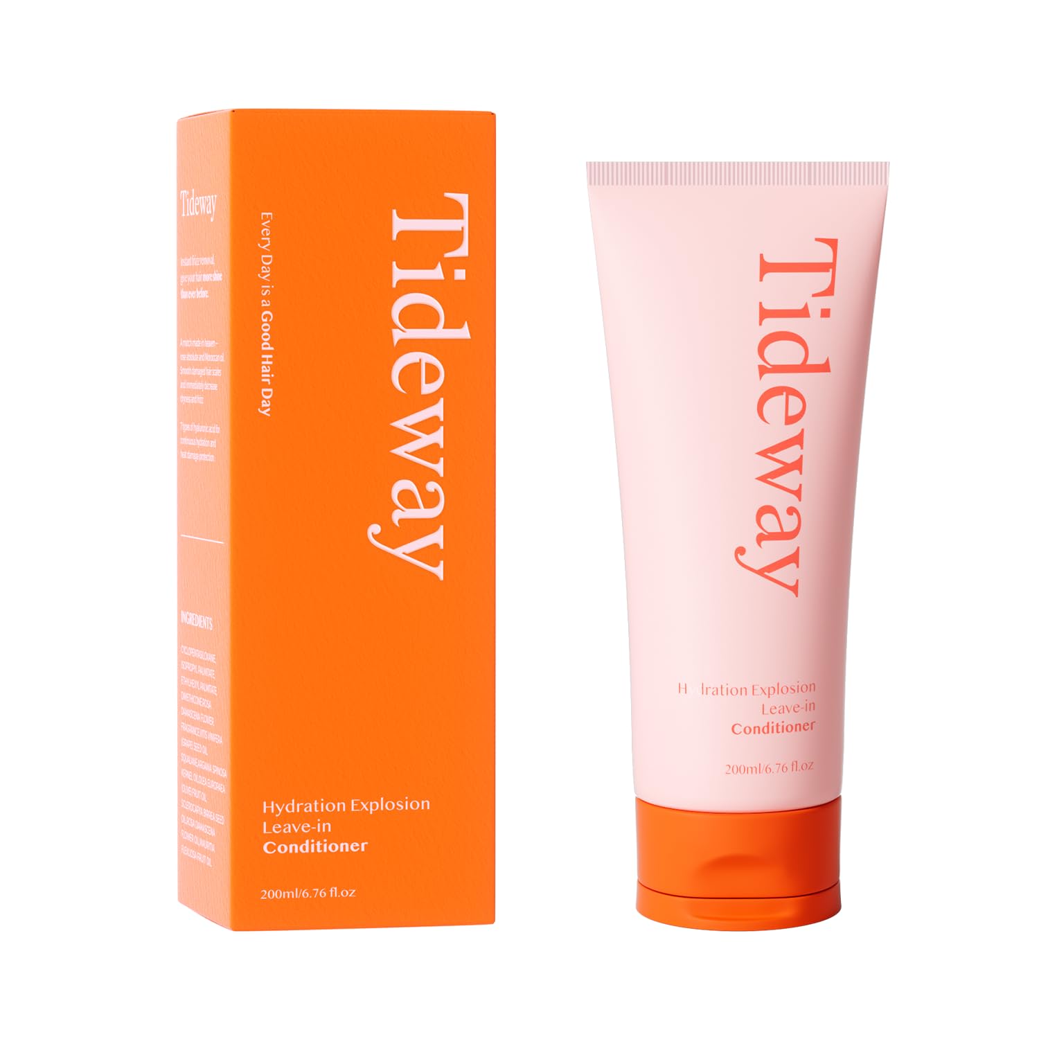 TIDEWAY Hydration Explosion Leave-in Conditioner – Instant Hydration, Multi-Repair, and UV Protection for Silky, Smooth, and Resilient Hair with