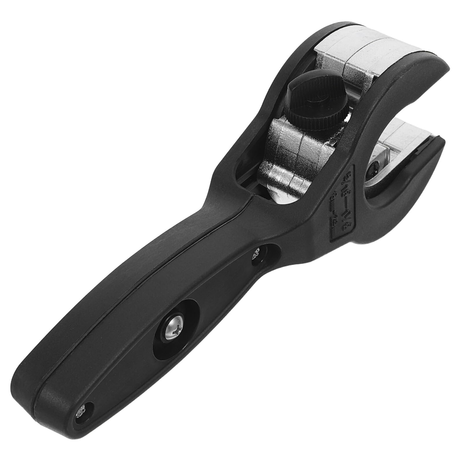 Coupe-tube à Cliquet Manuel Noir 8-29 Mm Roulement, Outil de Coupe de Tuyaux Pvc et Ppr pour Usage Industriel et Professionnel, Coupe-tubes Robuste et Précis, Outils de Coupe