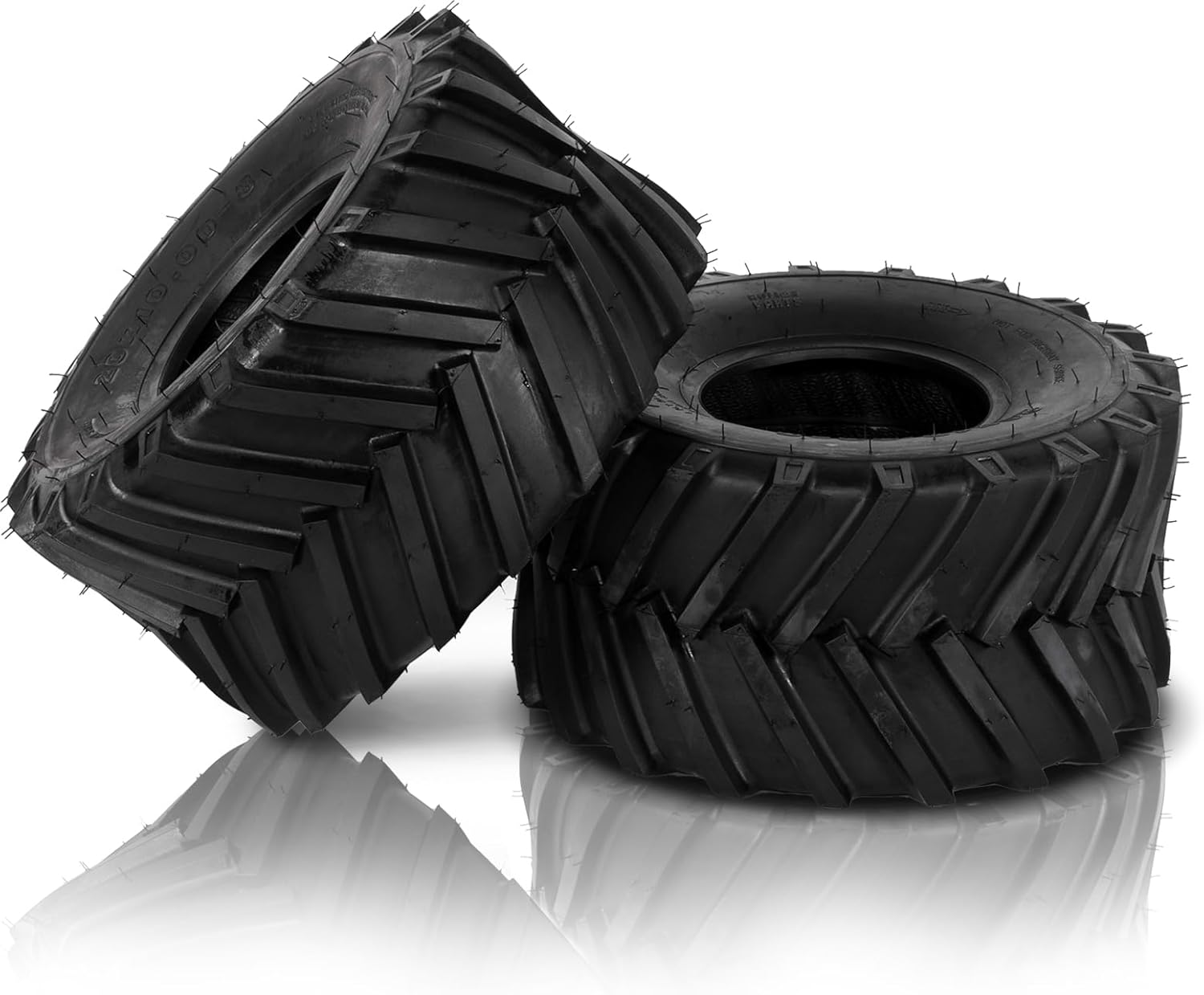 AutoForever 2 Pcs 20x10-8 Tubeless Turf Tires