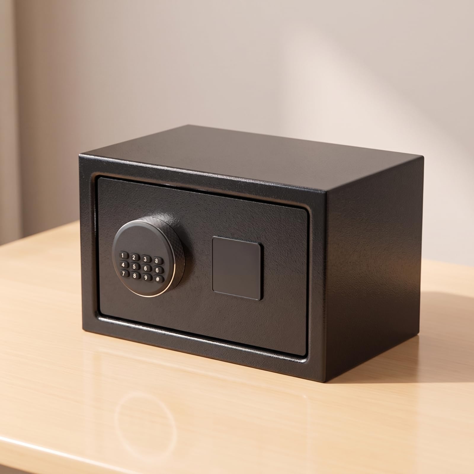 Compact Safe with Electronic Keypad Digital Electronic Safe Small Security Box Heavy Duty for Home, Office, Hotel, Wardrobe, 20EW-image-15