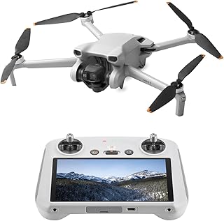 DJI Mini 3( RC リモコン付属) 4K HDR動画撮影 38分飛行時間 縦向き撮影 インテリジェント機能搭載 折りたたみ式 軽量 ミニカメラドローン グレー 賠償責任保険1年無償付き【リモートID対応】
