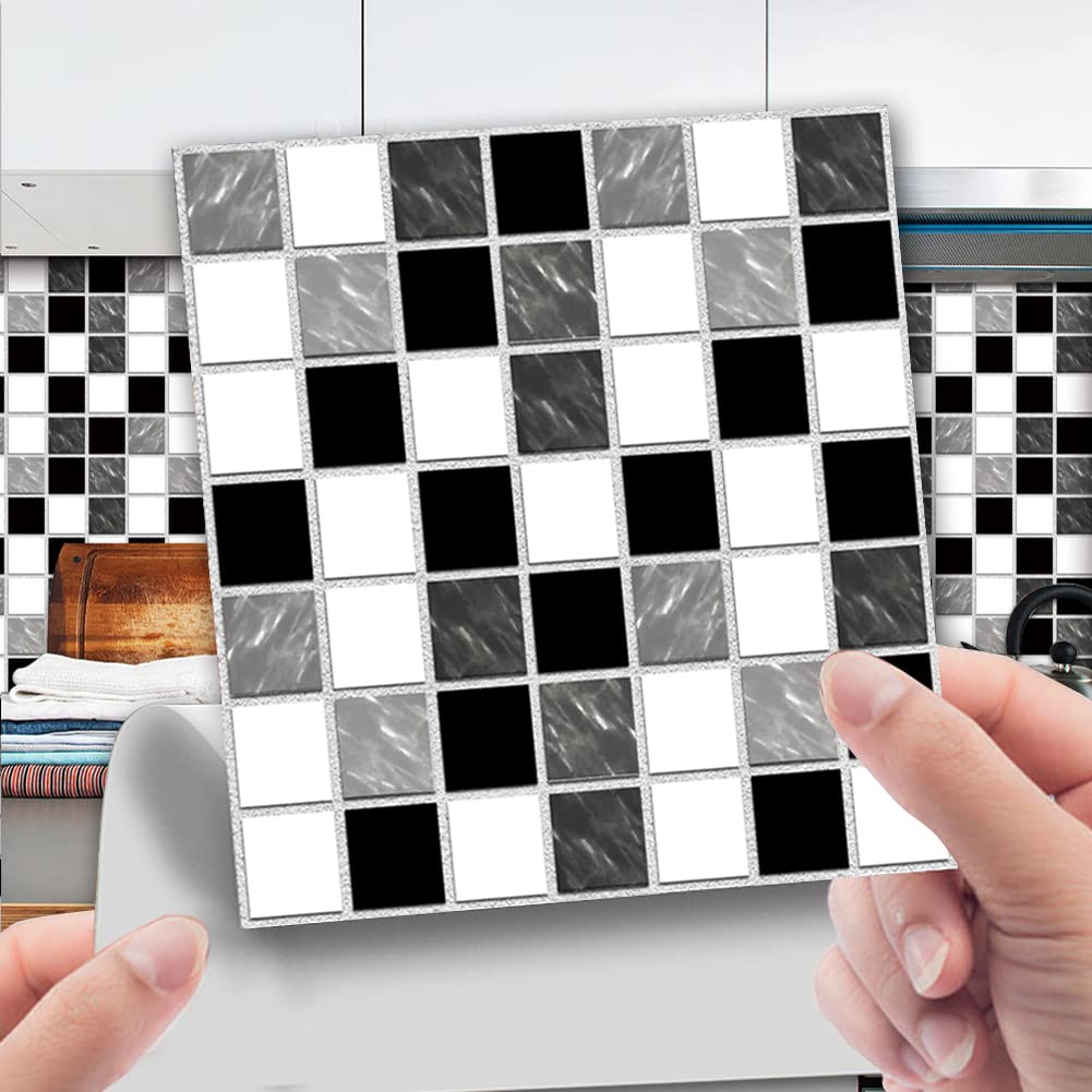 Buy 10Sheet Peel and Stick Tile Backsplash Stickers for Kitchen Wall