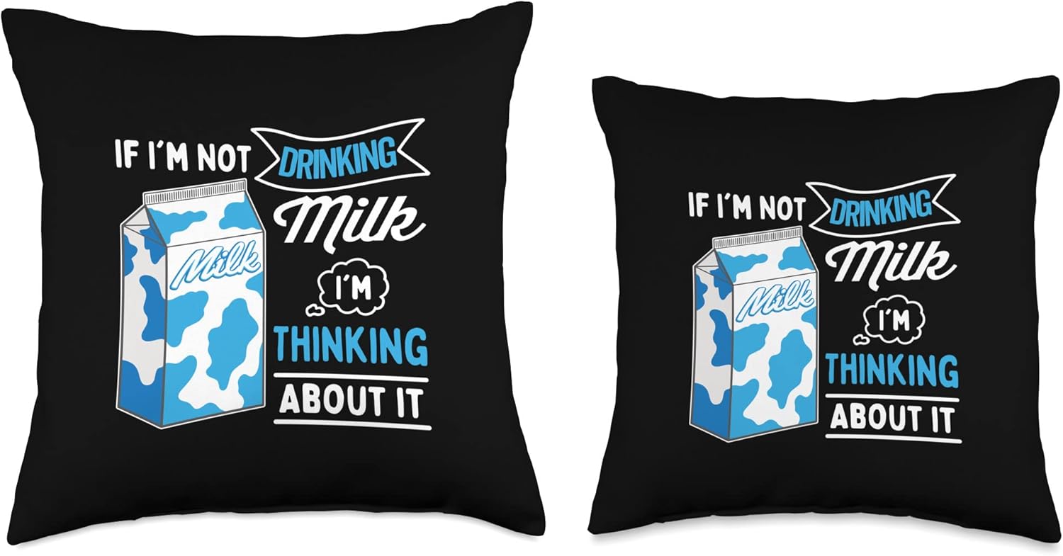 Milk Throw Pillow