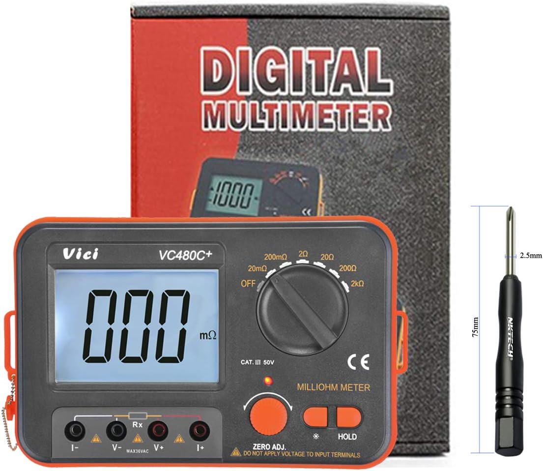 NKTECH VICI VC480C+ Digital Multimeter Multimetro DiagnosticTool
