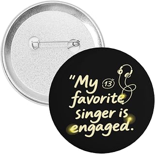 Your English Teacher and Gym Teacher are Getting Married Button Pins for Adult,Round Badge Brooch Tinpl Decor Gifts for Clothing Jackets Party Supplies