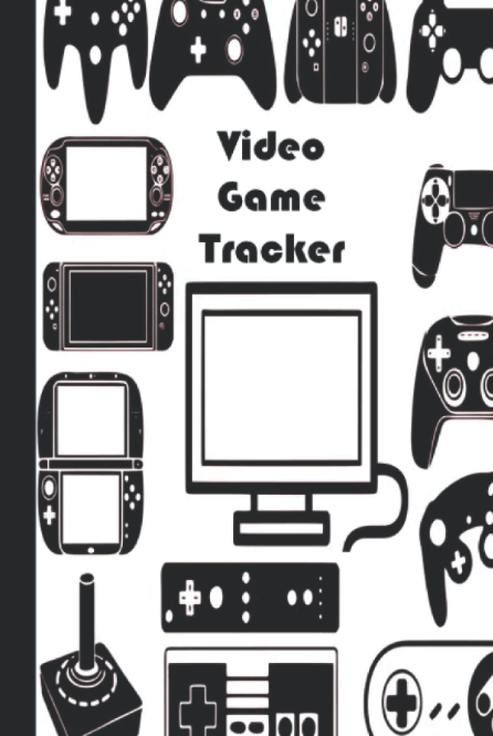 Video Game Tracker Journal 6X9 121 Page