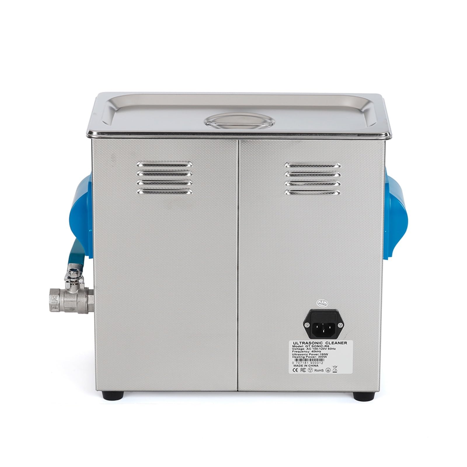 Limpiador ultrasónico, Máquina De Limpieza Por Ultrasonidos, 150W, 6L, Baño Agua, Limpiador Digital, Joyería Discos Vinilo para limpiar joyas