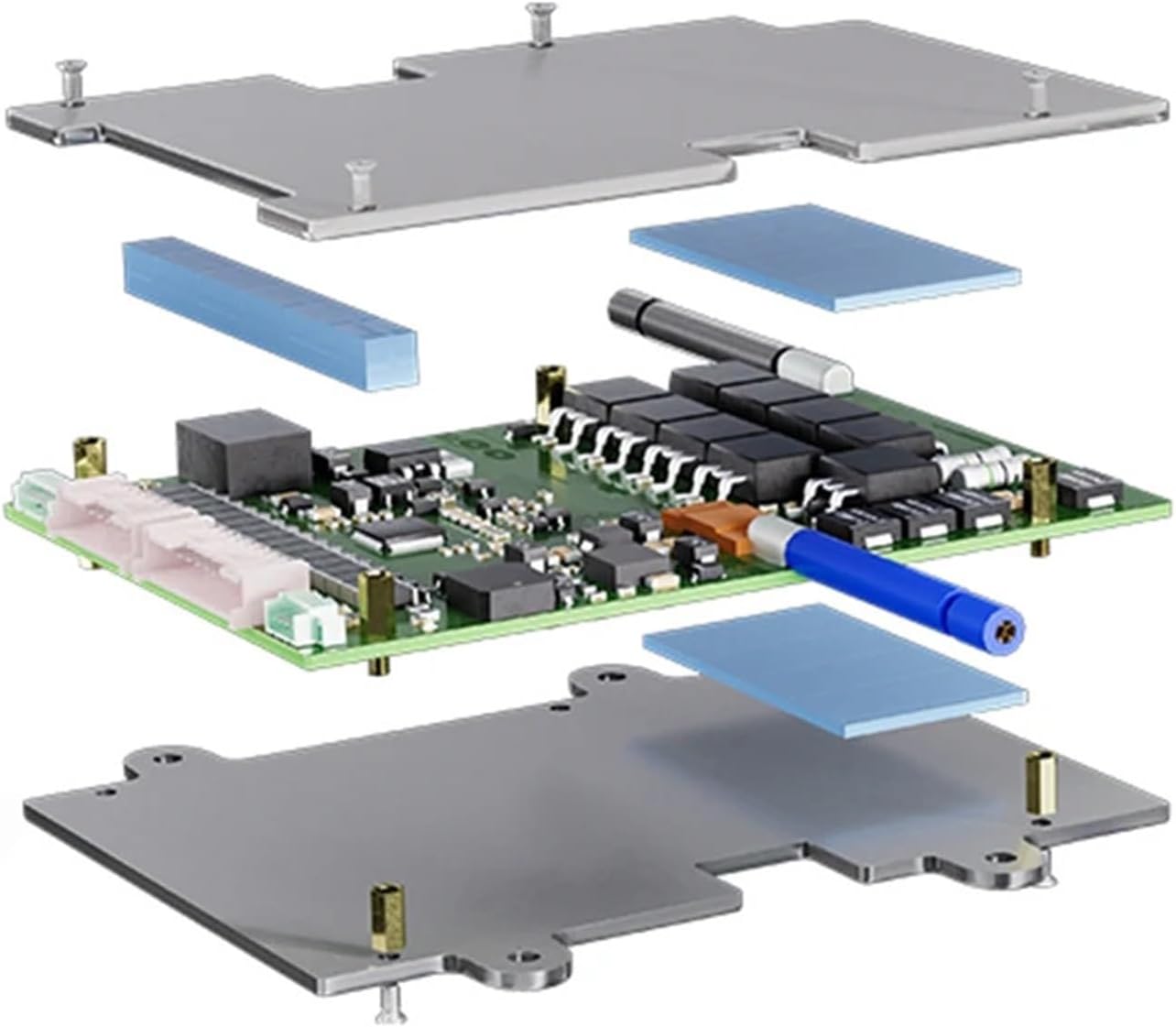 Lithium Battery Protection Board BMS 8S to 20S Li-ion Lifepo4 Lto Battery 24V 36V 48V 60V Continuous 110A Peak 275A
