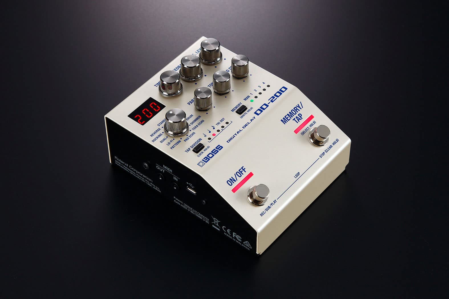 Amazon.com: Boss DD-200 Digital Delay Bundle with Power Supply 