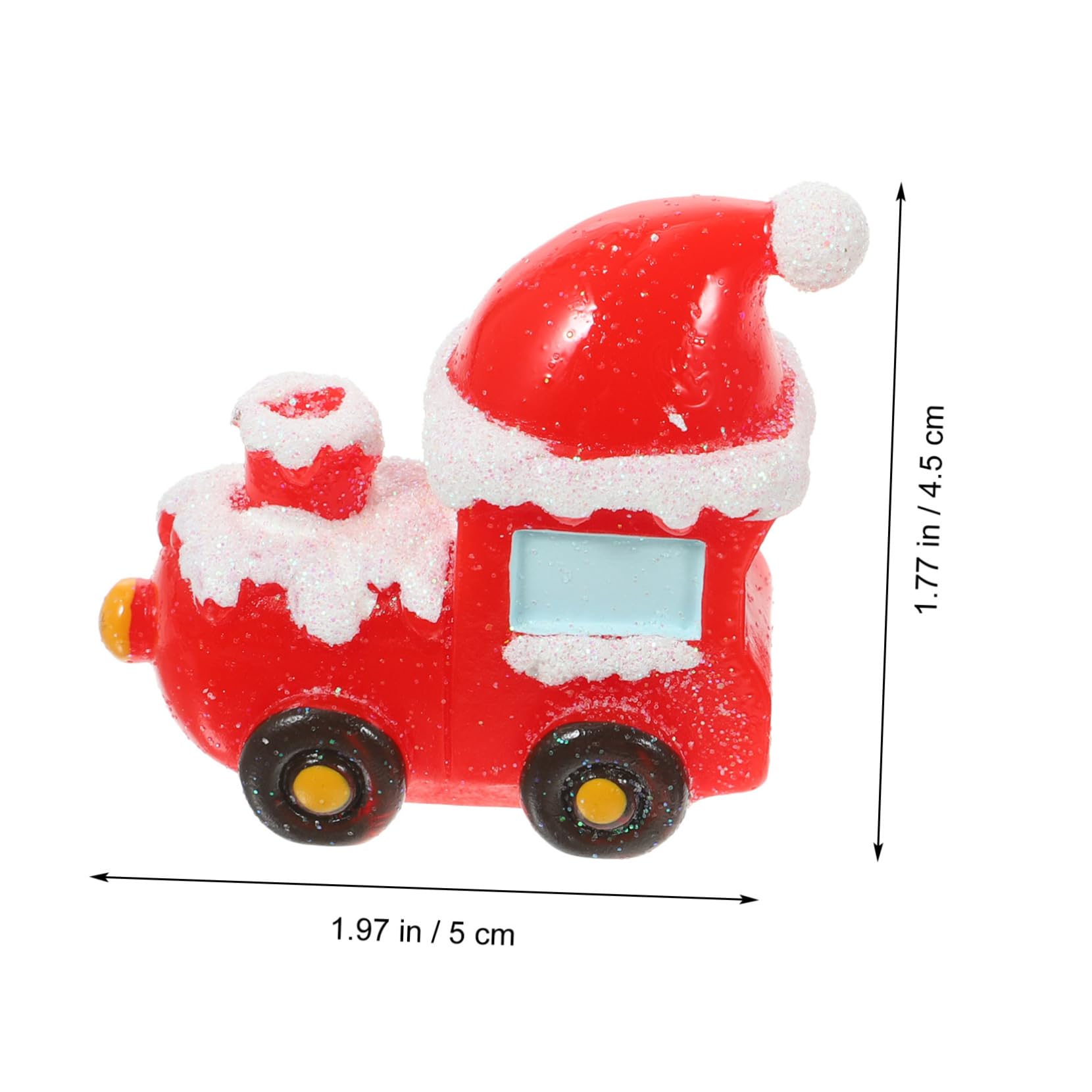 SOLUSTRE 5 Set Di Ornamenti Natalizi Per Treni Decorazioni Natalizie Per La Natività Statuette Decorazioni Natalizie In Miniatura In Miniatura Accessori Per