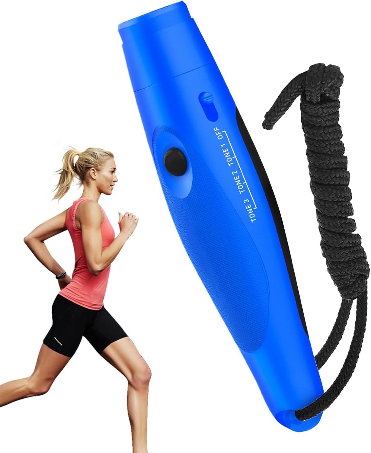 Electric Whistle - 3 Tone Clear Sound Loud,Hand Held Electric Whistle | for PE Class Expedition Car Travel Mountaineering Hiking Camping Pet Training