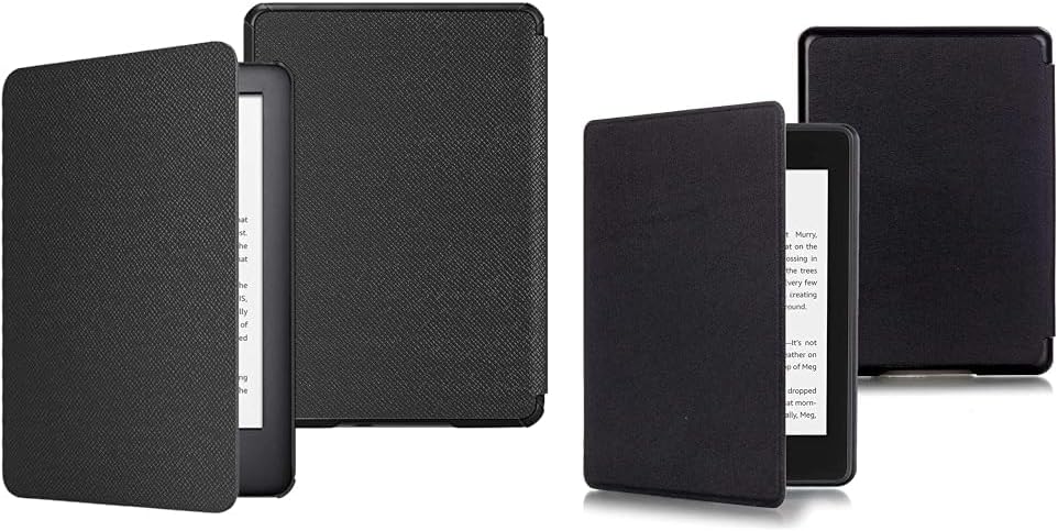 ProElite Slim Smart Flip case Cover for Amazon Kindle Paperwhite 11th Generation 6.8 inch 2021, Blac