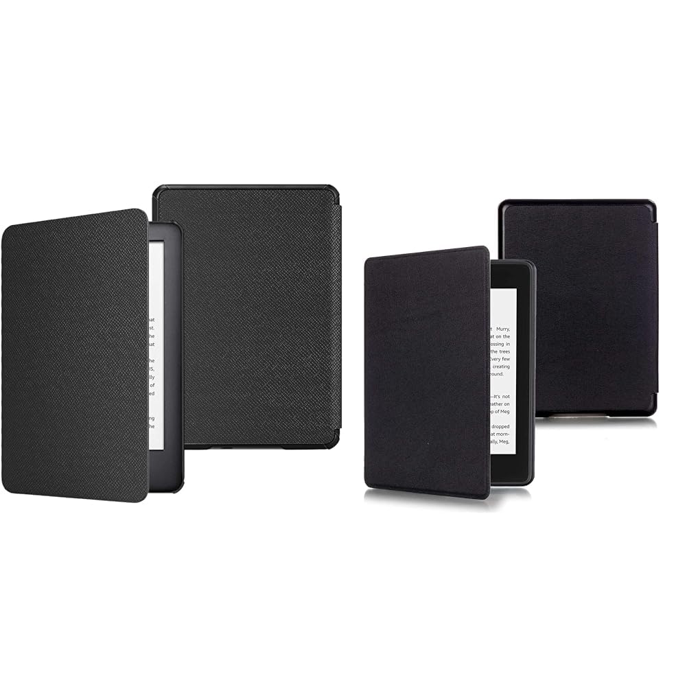 ProElite Slim Smart Flip case Cover for Amazon Kindle Paperwhite 11th Generation 6.8 inch 2021, Blac