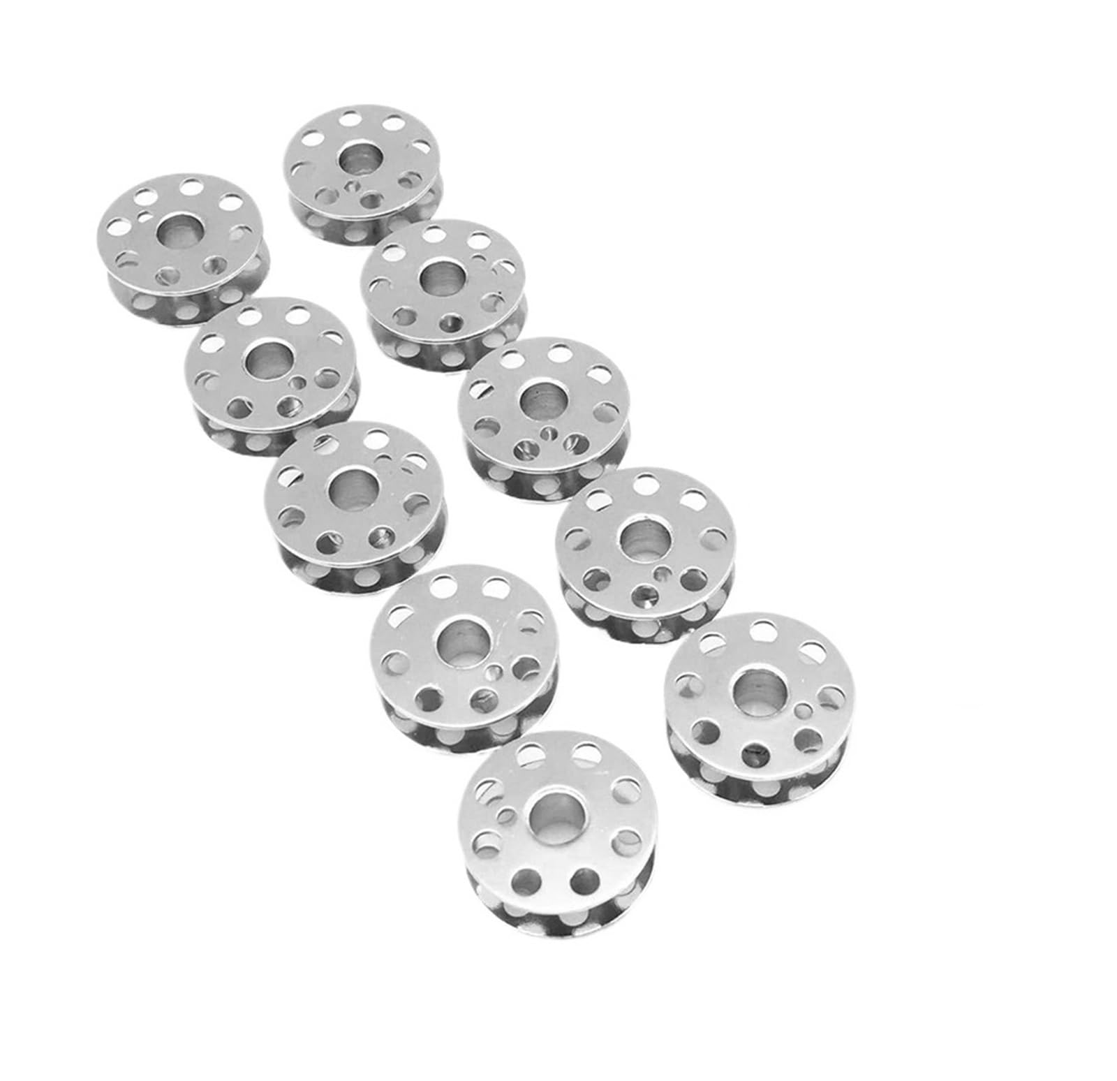 Bobinas de coser metal para Singer 221 y 301 en pack de 100 unidades