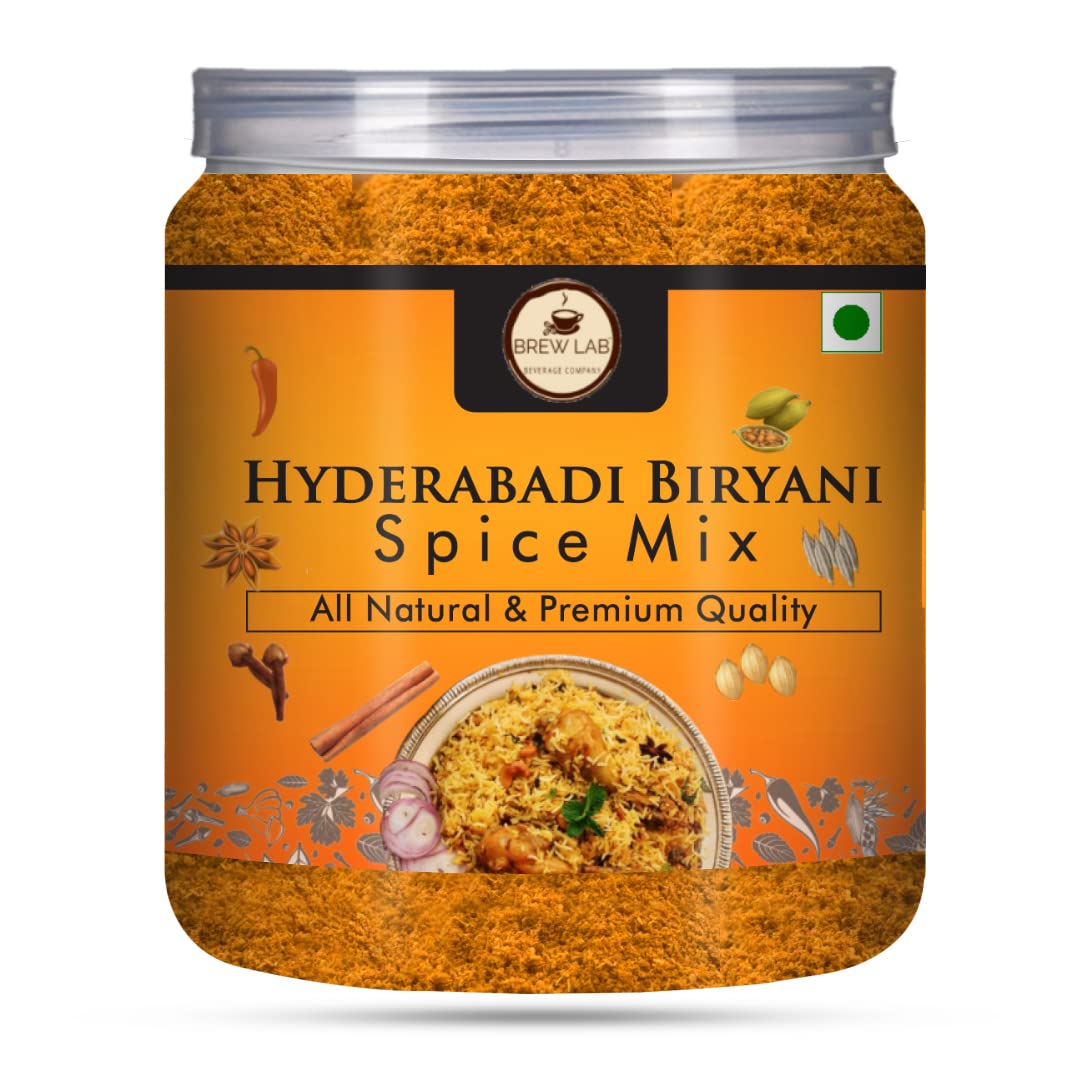 Brew Lab Authentic Hyderabadi Biryani Masala with Real Taste and Flavor | No Additives (250GM) (B09WY9SHBL) Amazon Price History, Amazon Price Tracker