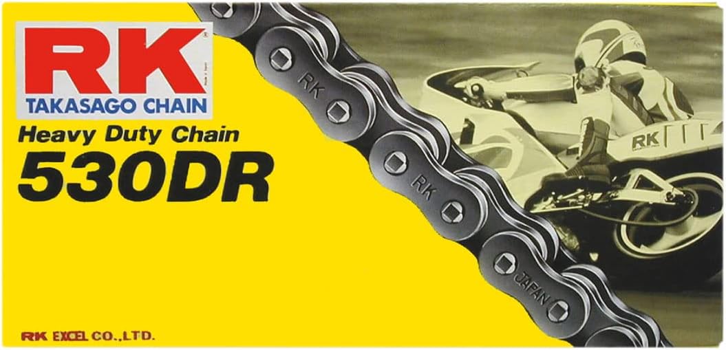 RK Racing Chain 530DR-150 '150-Links' Heavy Duty Drag Race Motorcycle Chain