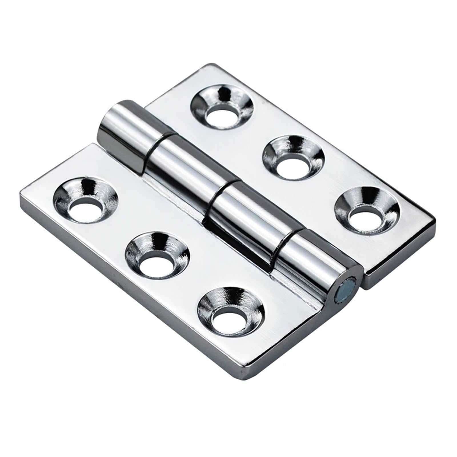 LZIKKGKI 1pcs 304 stainless steel casting six hole automatic equipment hinge counterbore thickening mechanical equipment door hinge