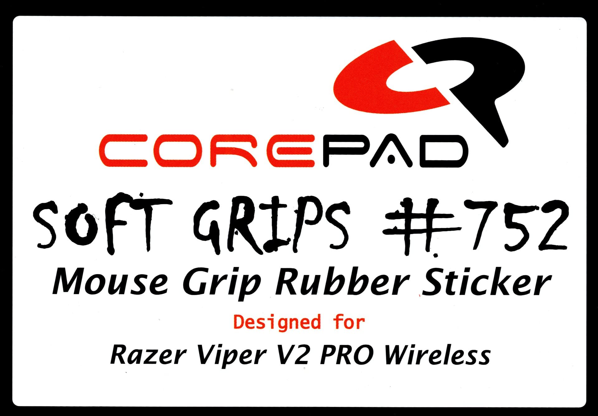 Amazon | Corepad Soft Grips Razer Viper V2 PRO Wireless用グリップ 