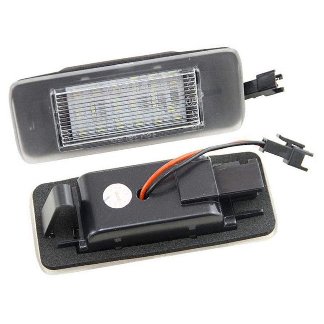 2 Unids Canbus 18 SMD LED Número de Placa Placas de luz para O/Pel Astra J Sports Tourer (Estado) 2009-2015 Zafira Tourer C 2011-