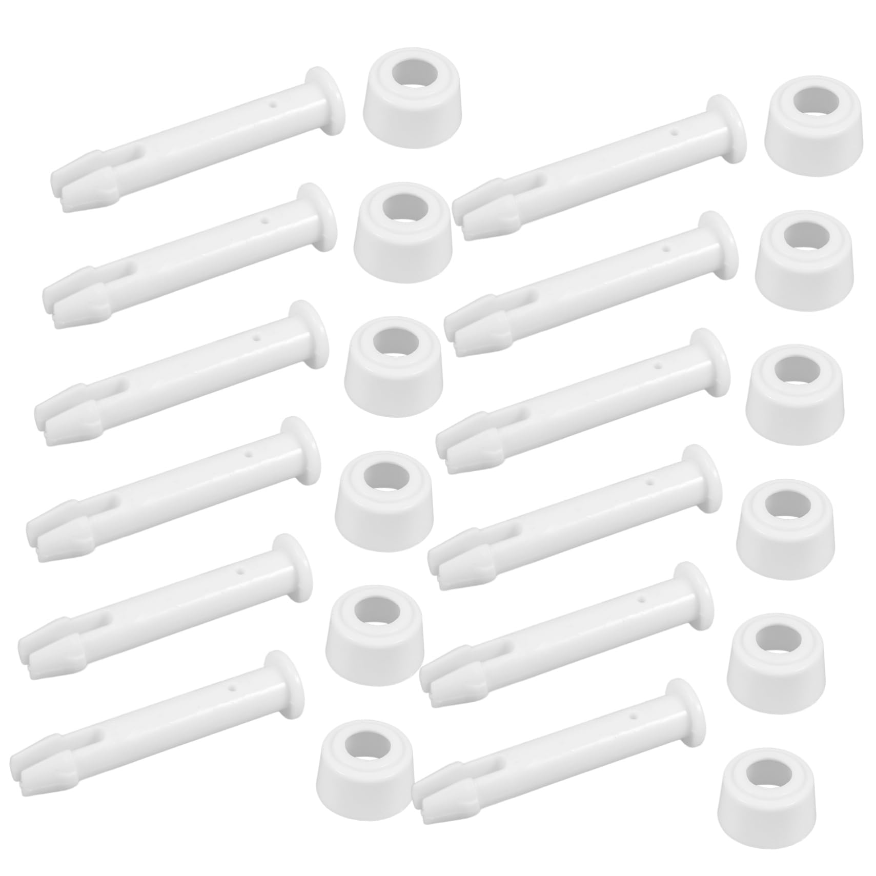 SUPVOX 60piezas Pasadores De Bloqueo para Mango De Limpieza De Piscina Accesorios para Skimmer y Cepillos Instalación Acuáticos