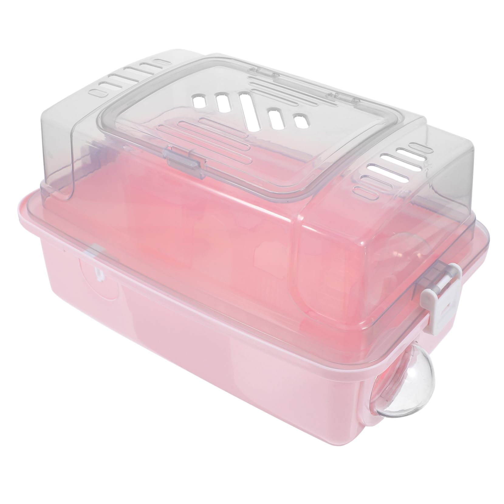 Garneck Small Animal Travel Case Compact Portable Hamster Carrier View for Home Travel