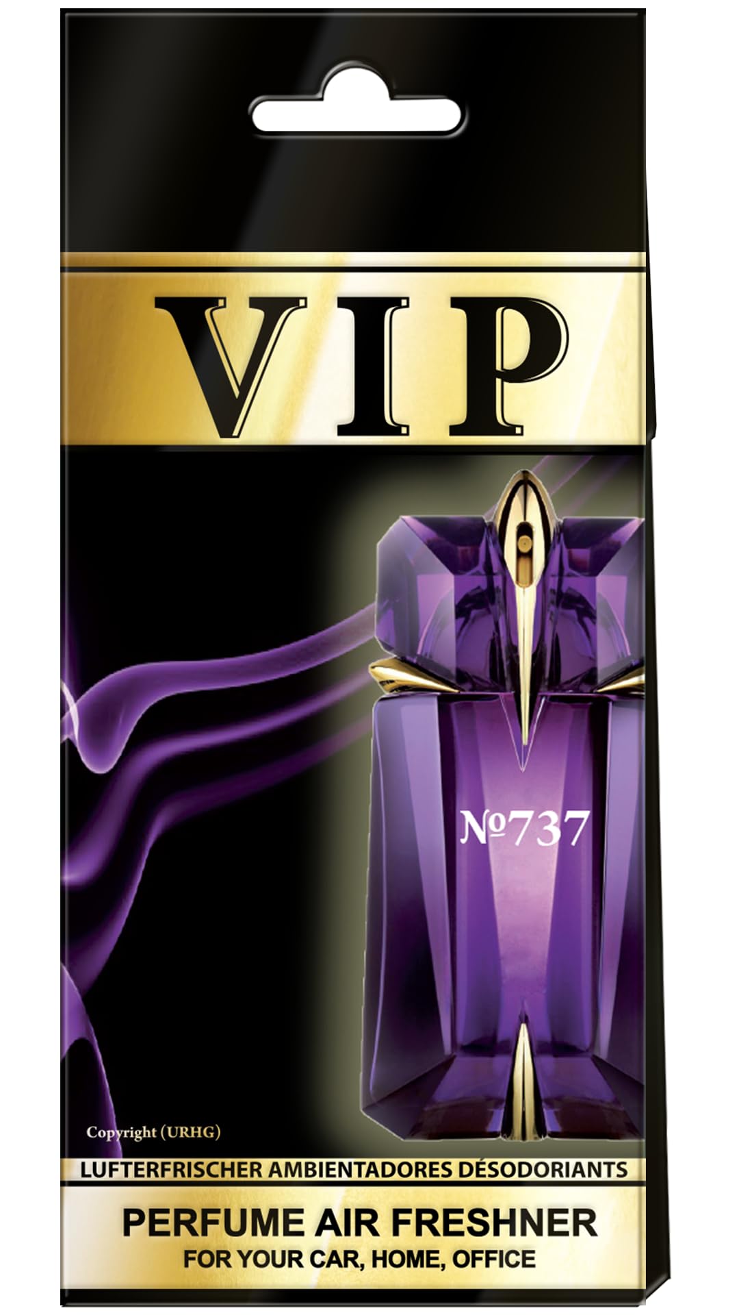 VIP-111 Luchtverfrisser voor in de auto, 3 x luchtverfrissers, luchtverfrissers, luchtverfrissers, auto-accessoires, interieur, geurauto, luxe auto-geur