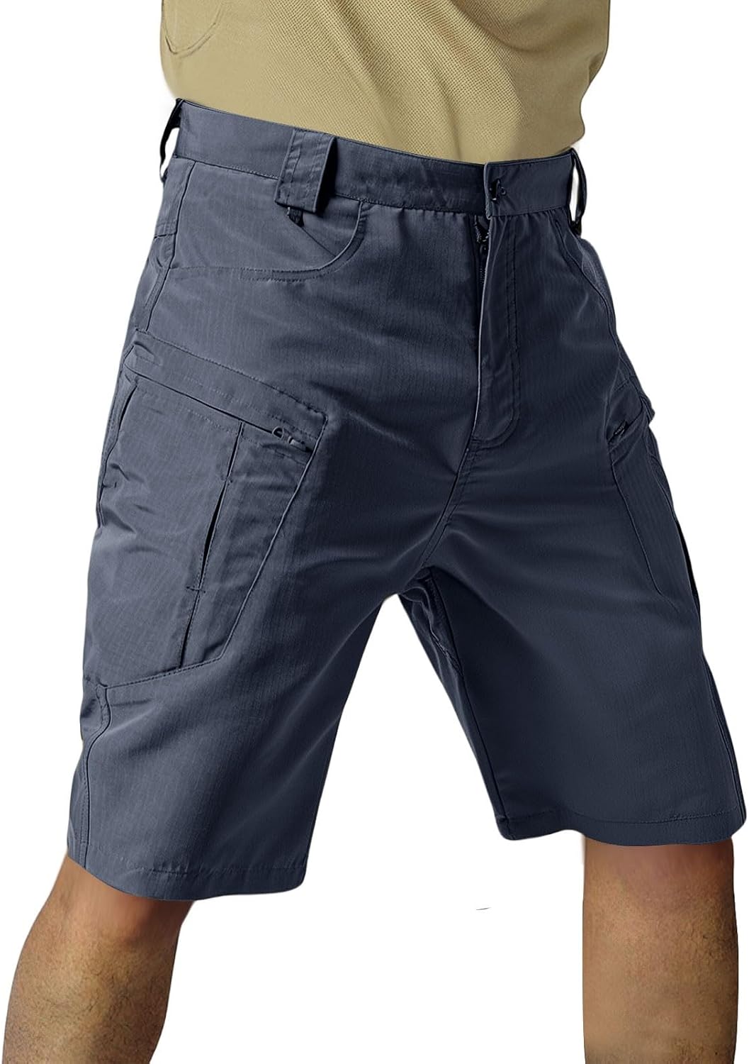 Men's Cargo Tactical Ripstop Shorts Work Stretch Outdoor Lightweight Work Hiking Short Pants Stretch, M-3XL