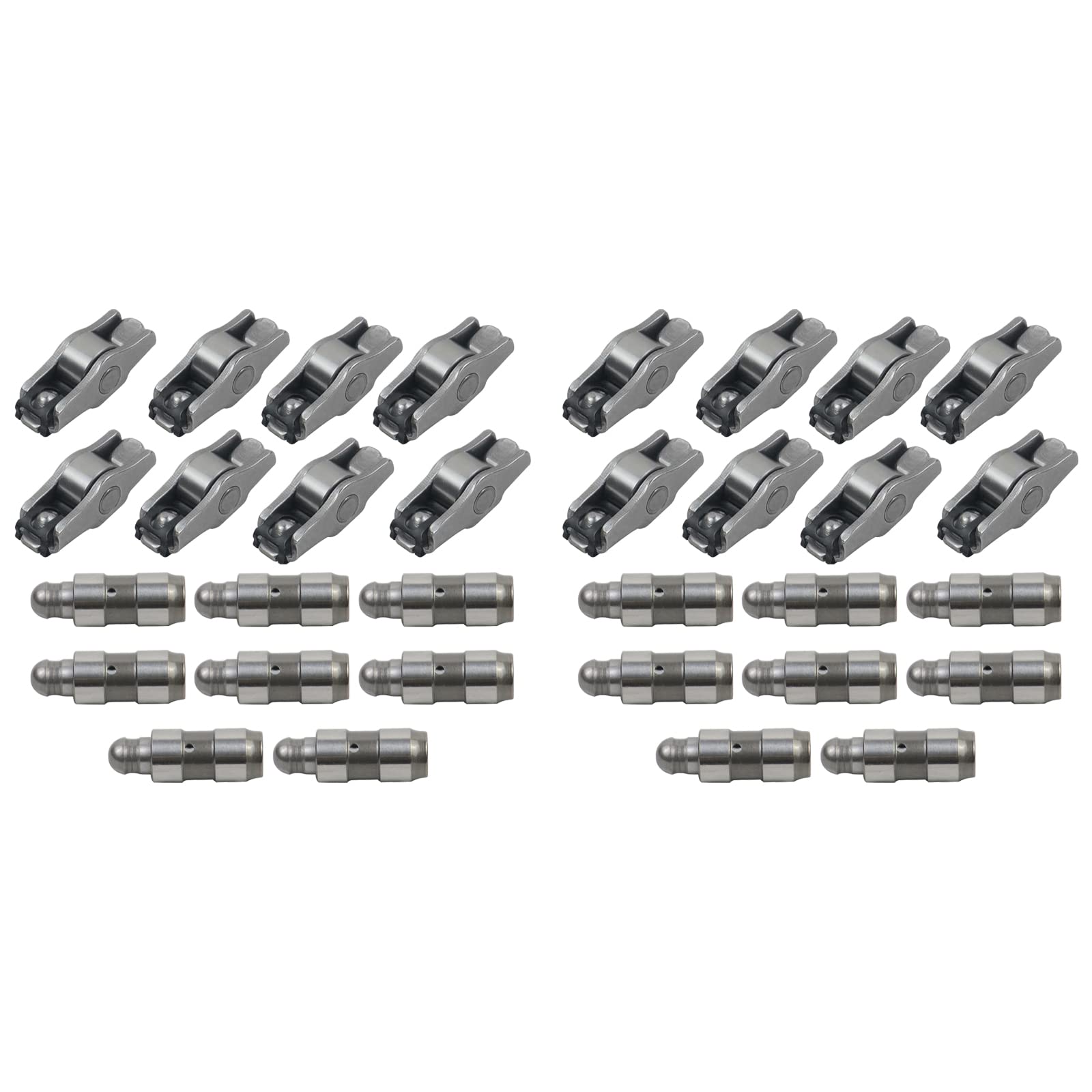 Kit de palanca de válvula (32 piezas) compatible con A3 A4 A6 Exe0 0ctavia G0lf P.as sa.t 1.6 TDI 2.0 TDI 4-cilindros CAYC CAAB ASB 03L109521 059109417A