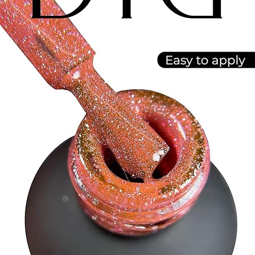 Miniatura 2 de DIDIER LAB Esmalte de gel Brillant No 17 - Esmalte de uñas profesional de manicura y pedicura con tono platino brillante - Brillo reflectante ligero