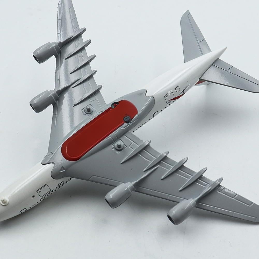 POFET 380 Aircraft Model Die-Cast Decorative Model For Home Office Desktop Collection, approx. 14 x 15.5 x 14 cm - Image 2