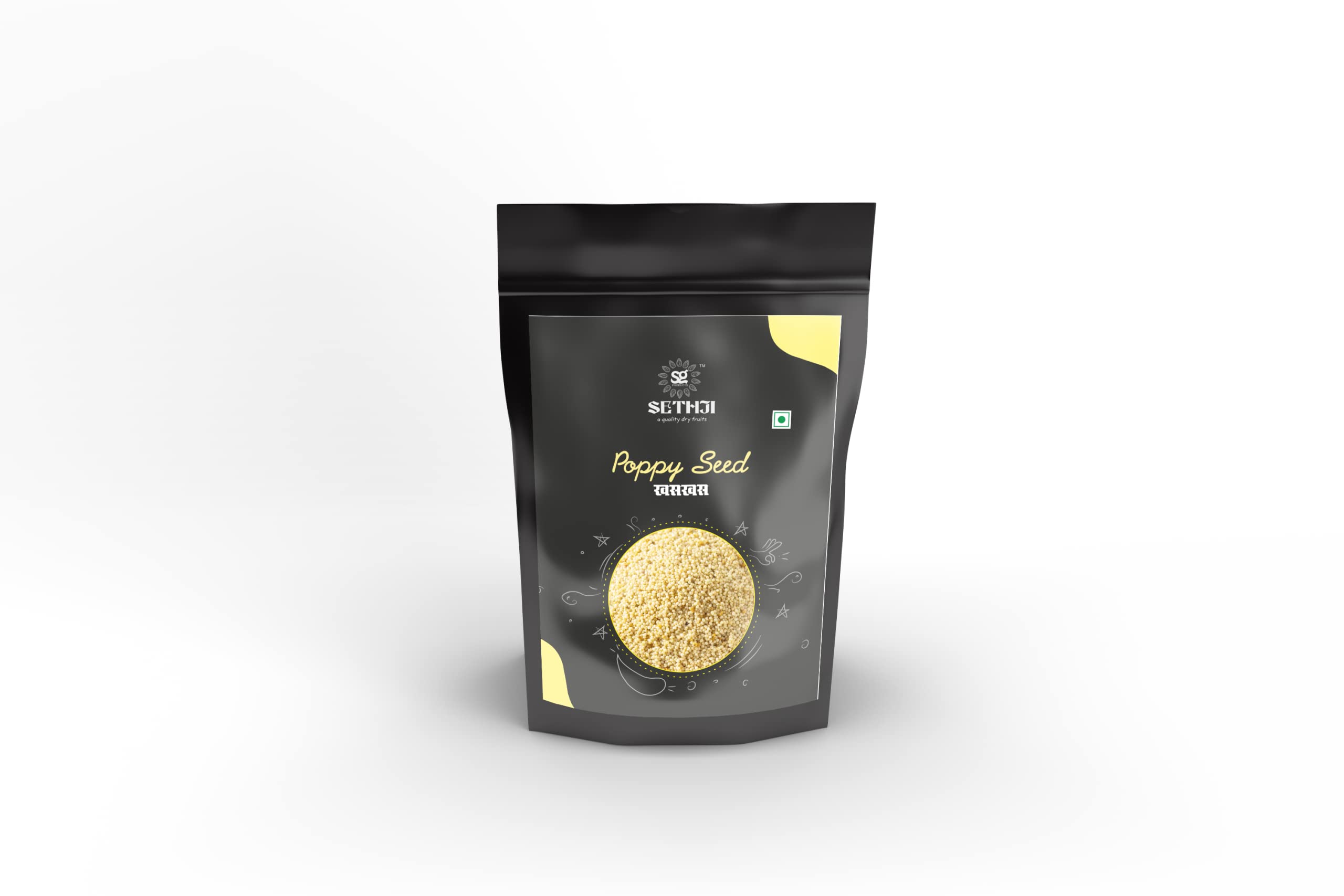 SETHJI Premium Natural Fresh KHASKHAS | Khus Khus | Postu dana | White Poppy Seeds | Extra shortened Pure & Natural For your Healthy Diet - 200gm Pack (B0B5F5GR7Y) Amazon Price History, Amazon Price Tracker