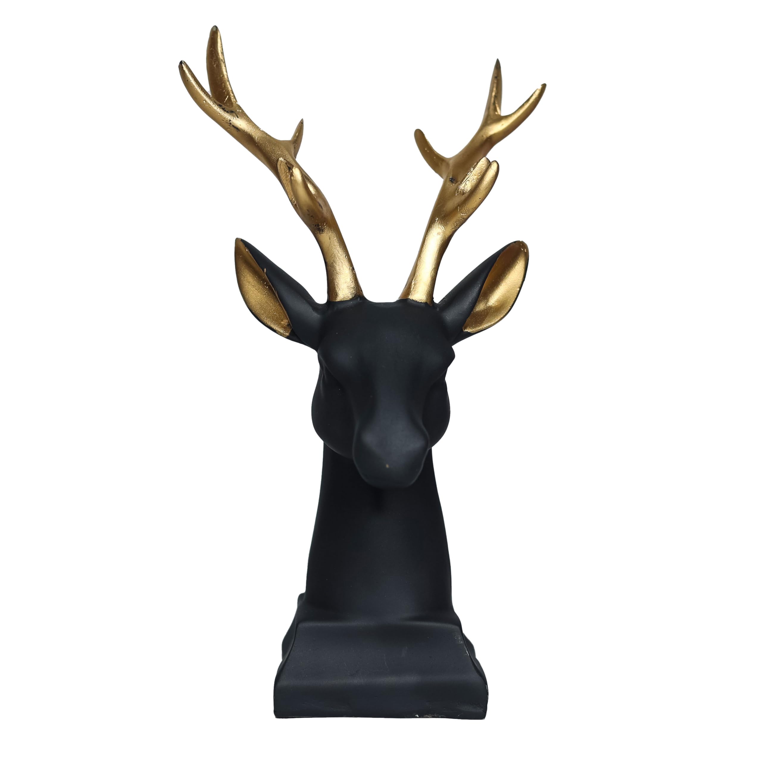 Buy AURANCE Modern Art Reindeer Bust Figurine Resin Statue Deer Head