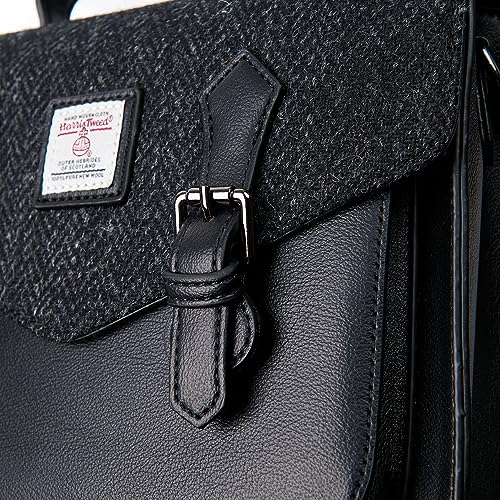 Image of Islander The Calton Satchel - Ladies Satchel With HARRIS TWEED - Small and Medium