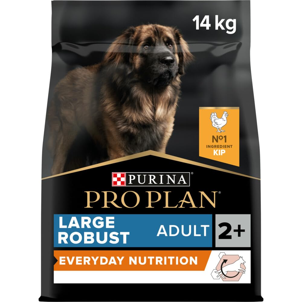 Pro Plan Large Robust Adult Everyday Nutrition, Hundefutter trocken, reich an Huhn, 1er Pack (1 x 14 kg)