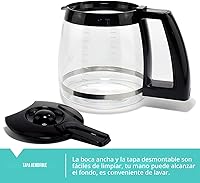 Vista 2 de Jarra de café de vidrio de repuesto de 12 tazas para modelos de cafetera Cuisinart DCC-1200, DCC-1100BK, DCC-2650, CHW-12, CHW-12P1, DGB-550BK