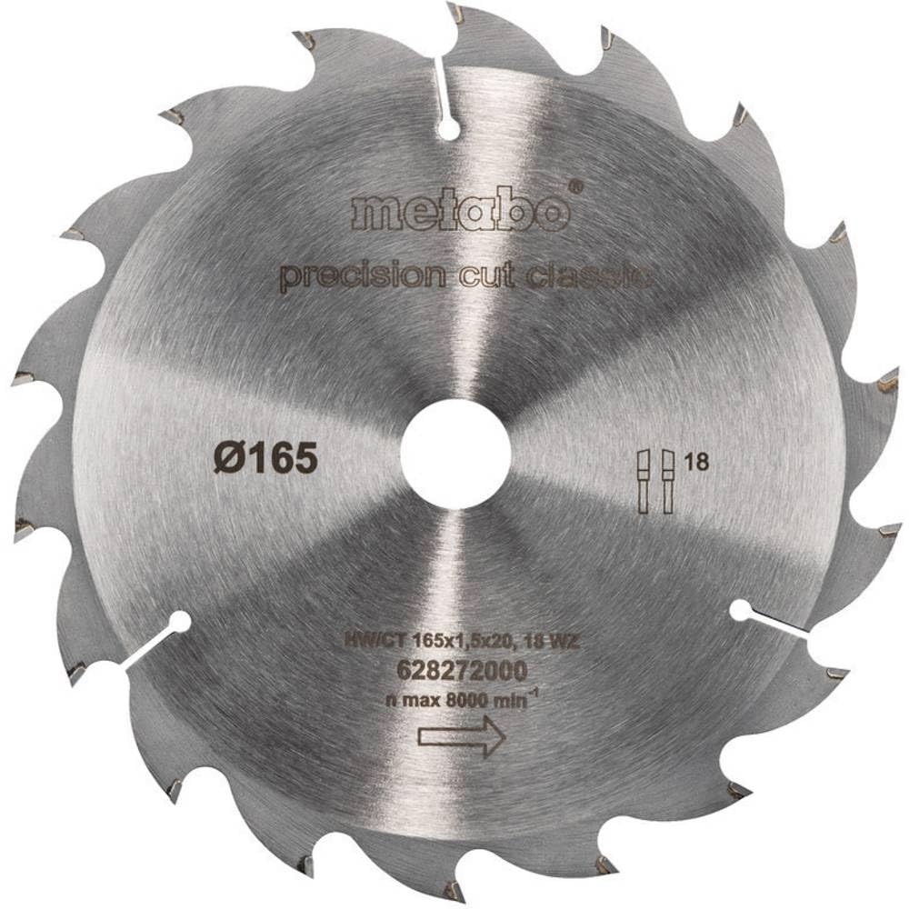 Circular Saw-Blade HW/Ct 165x20, 18 WZ (628272000), Woodworking & Other Accessories