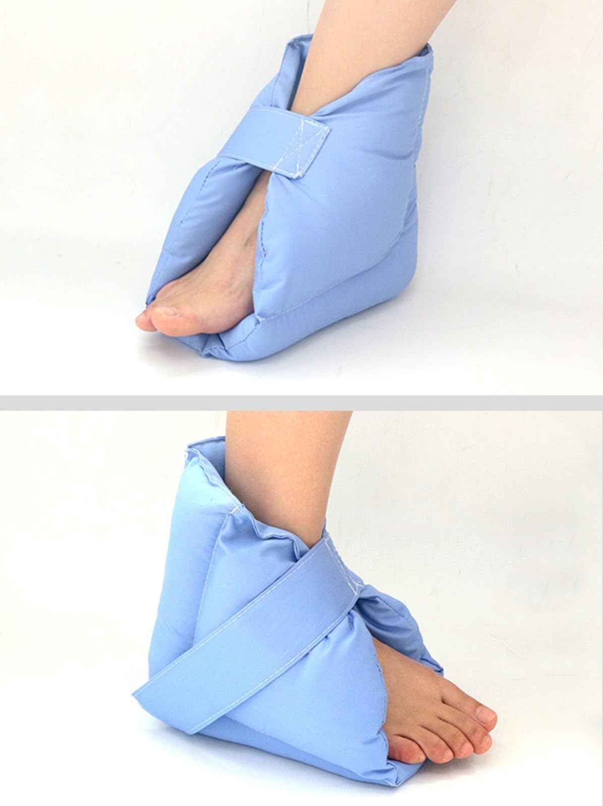 Almohadas Protectoras De Talón Suaves, Protector De Talón De Tacón, Protector De Tendón De Aquiles para La Prevención De Úlceras por Presión, Cubierta De Corrección De Pies Mayores 2pcs