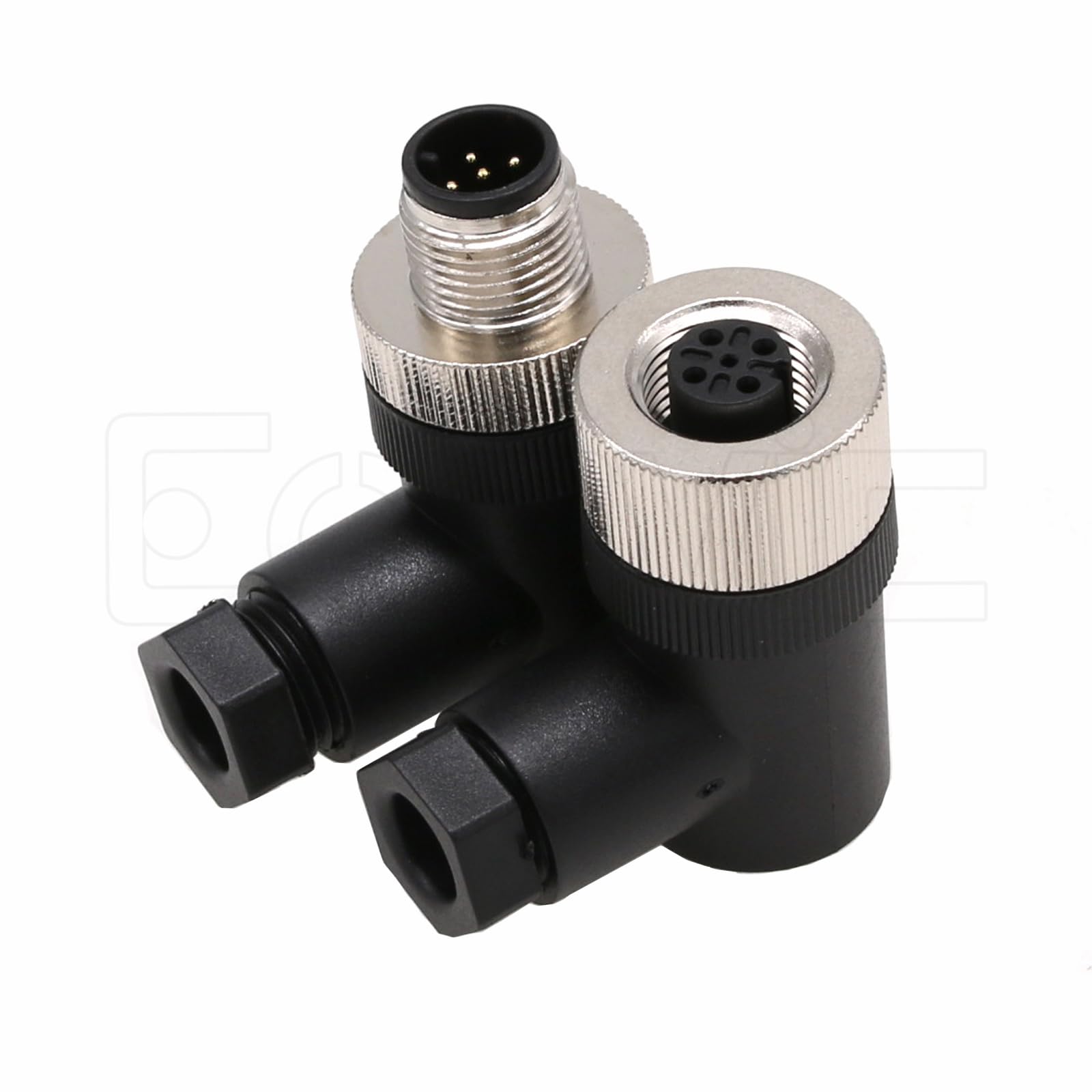 M12 5 pin maschio e femmina A codice connettore sensore industriale impermeabile ad angolo retto 12 mm cavo NMEA 2000