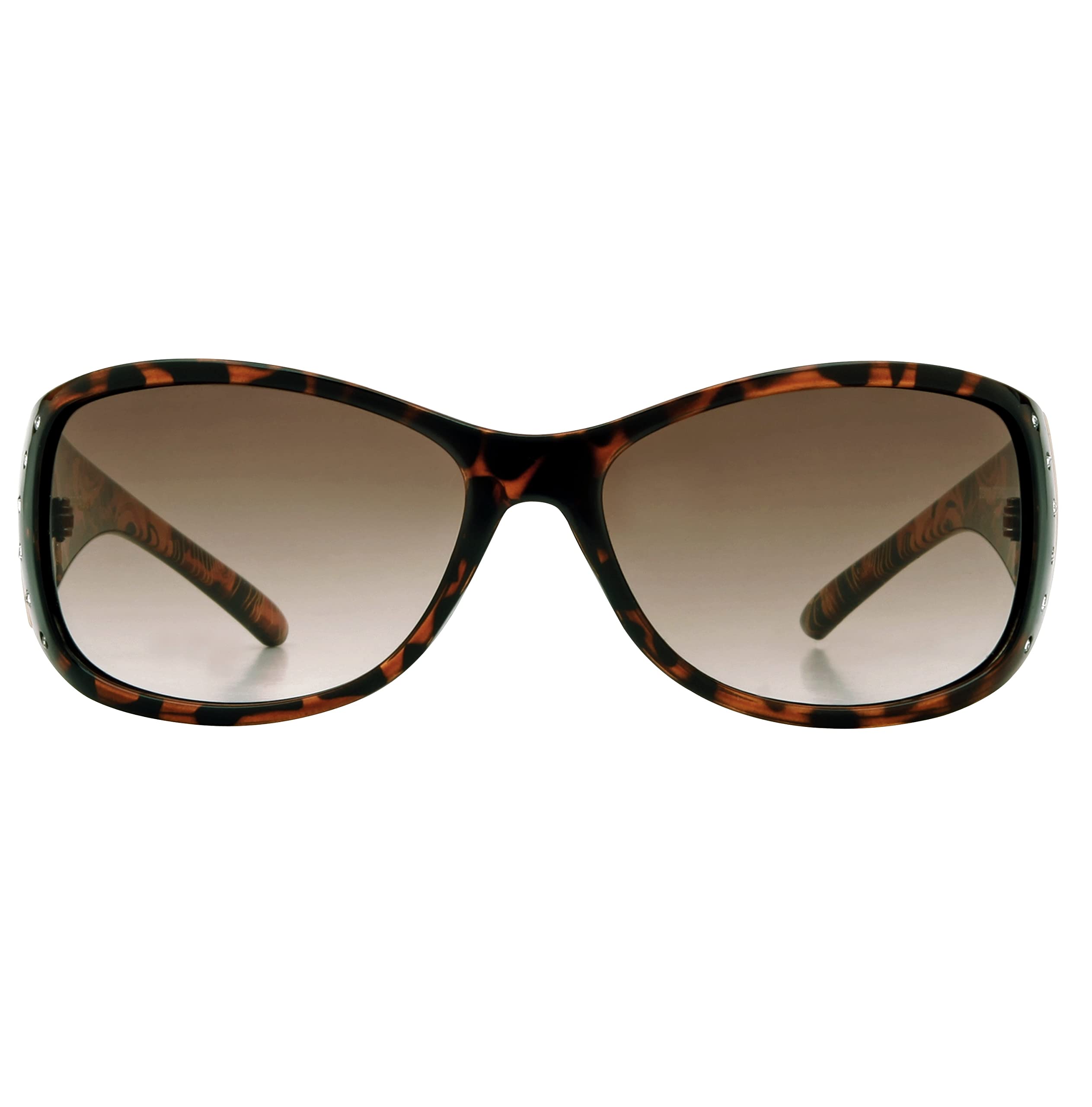 Foster Grant Women's Tortoiseshell Mocha 2.0 Sunglasses,
