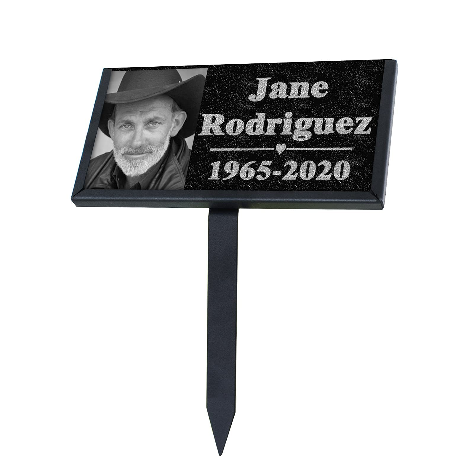 Buy Grave Marker Stand For 6"X 12" Stones, Memorial Stones Stand For Loved Ones, Grave Marker