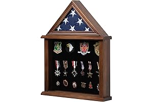 3x5 Flag Display Case with Solid Wood and Felt Lining