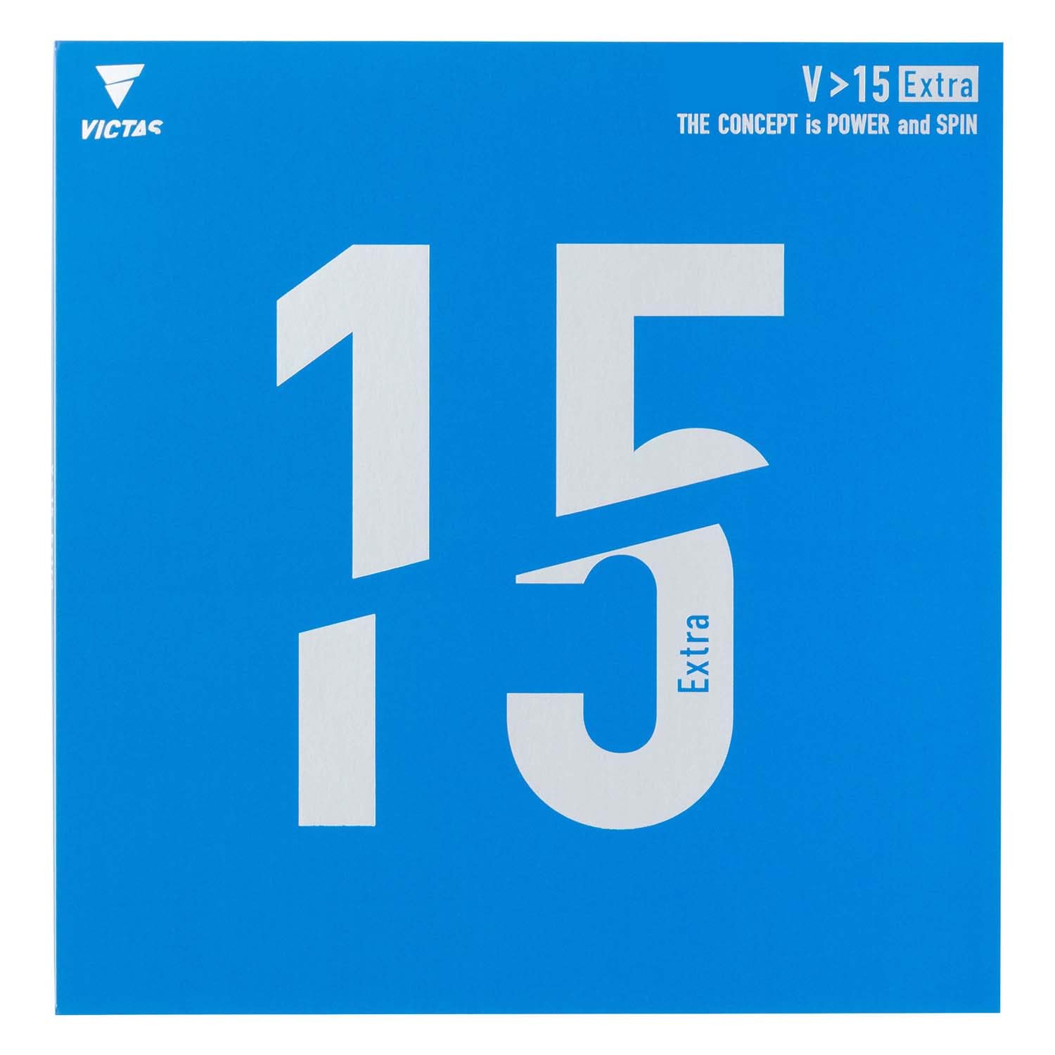 ヴィクタス(VICTAS) 卓球 ラバー V>15 エキストラ Extra ハイエナジーテンション裏ソフト レッド/ブラック/ブルー 020461