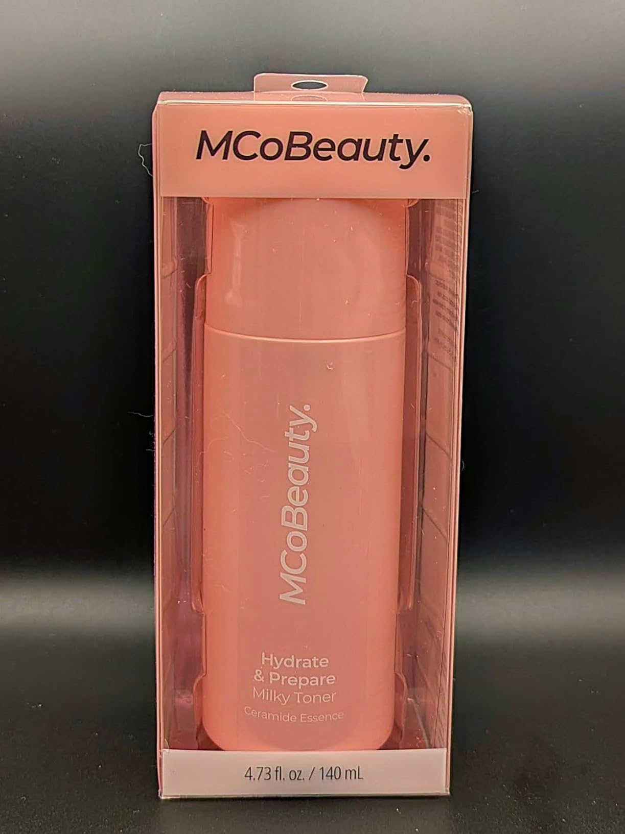 MCoBeauty Hydrate & Prepare Milky Toner - Ceramide Hyaluronic Acid Toner Essence for Plump Dewy Glazed Skin - Calming Hydrating Face Milk - Makeup Prep for Dry Sensitive Skin - Vegan & Cruelty Free