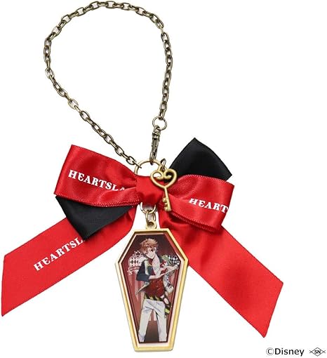 Amazon アルジャーノンプロダクト ディズニー ツイステッドワンダーランド リボンバッグチャーム エース トラッポラ アニメ 萌えグッズ 通販