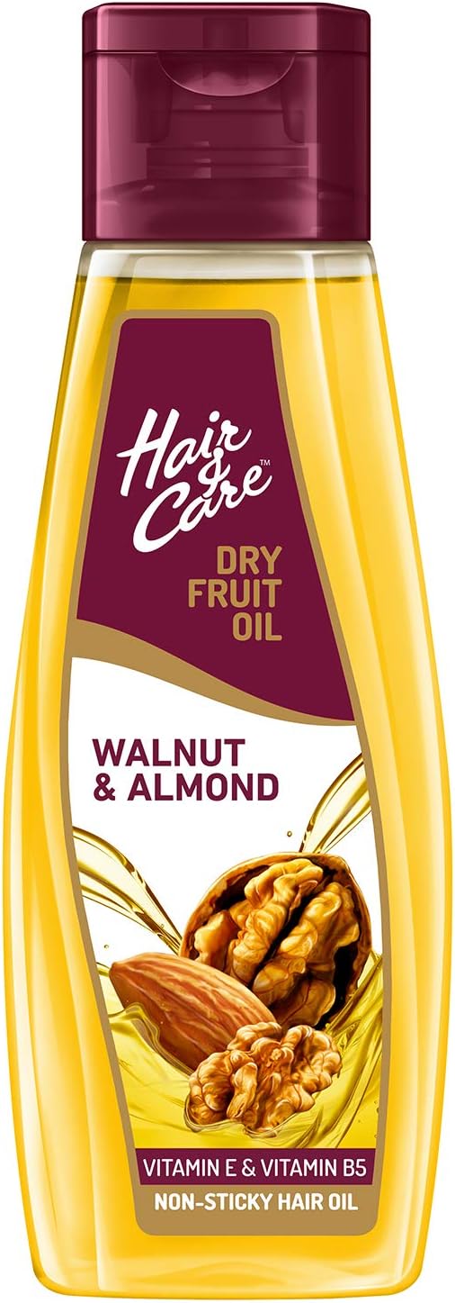 Hair & Care Dry Fruit Oil with Walnut & Almond (Non-Sticky Hair Oil) 300ml